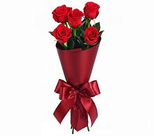 Букет 5 Красных роз Эдлесс Лав в Сертолово
