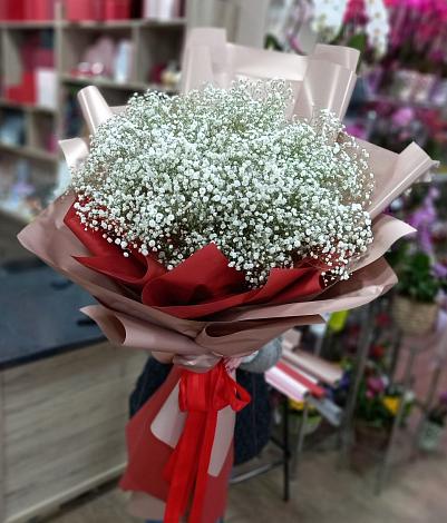 Букет цветов из: Гипсофила в Сертолово