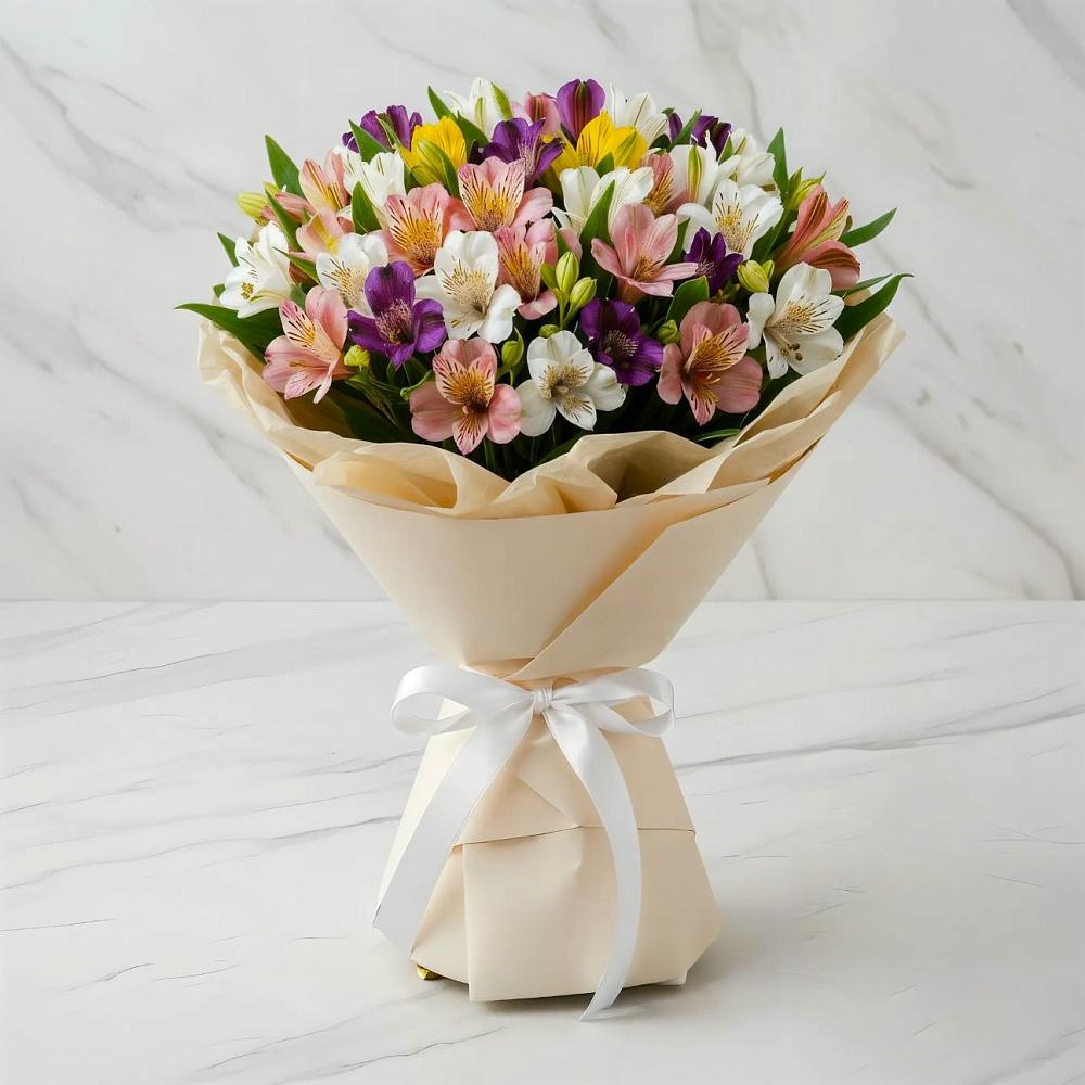 Букет цветов из: Альстромерии в Сертолово