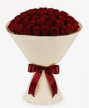 Букет 101 Бордовая роза Блэк Бакарра #REPLACE_PRED# Сертолово