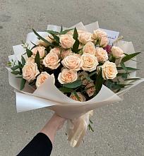 Букет Кремовые розы Латте #REPLACE_PRED# Сертолово