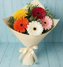 Букет цветов из:  Герберы в Сертолово
