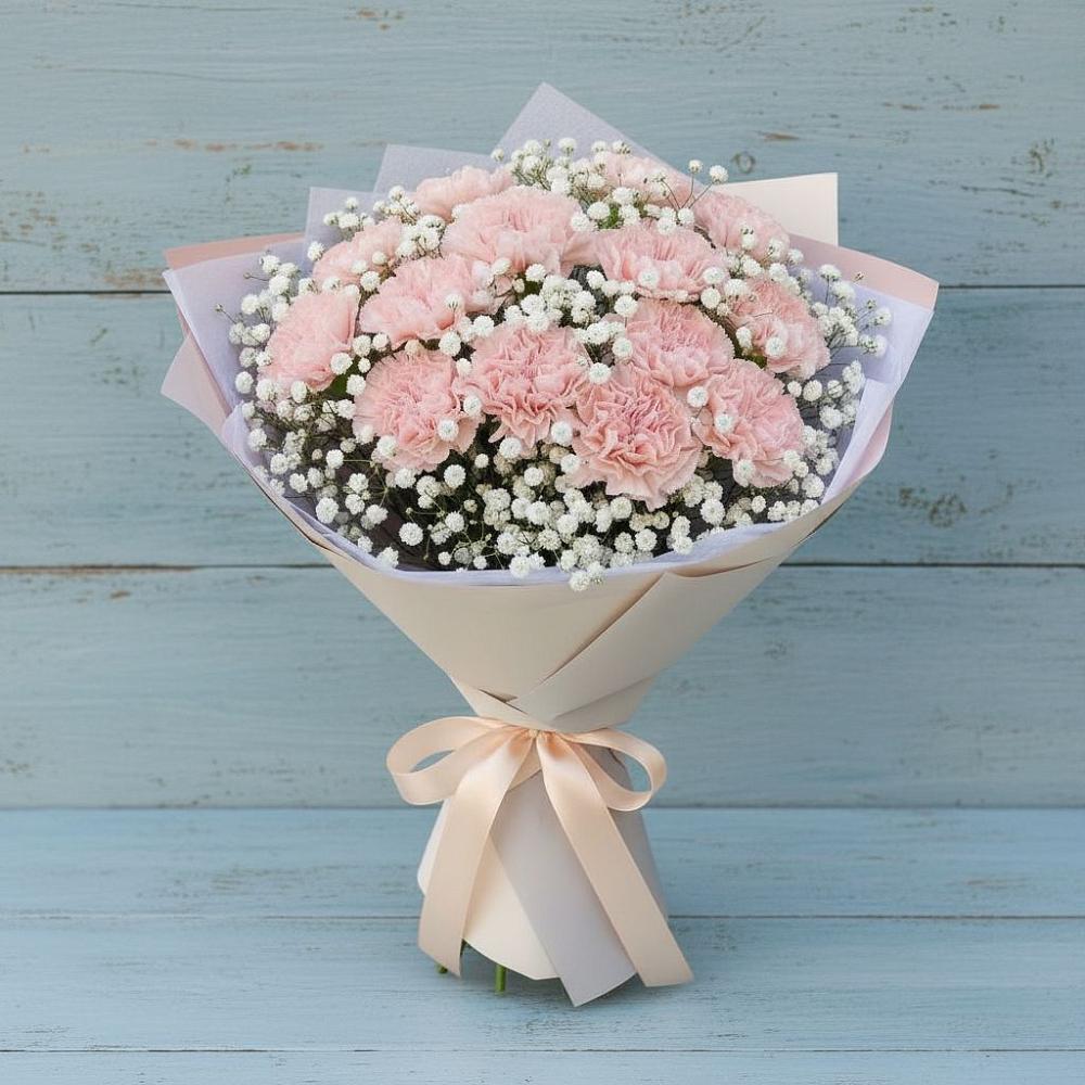 Букет цветов из: Гвоздики в Сертолово