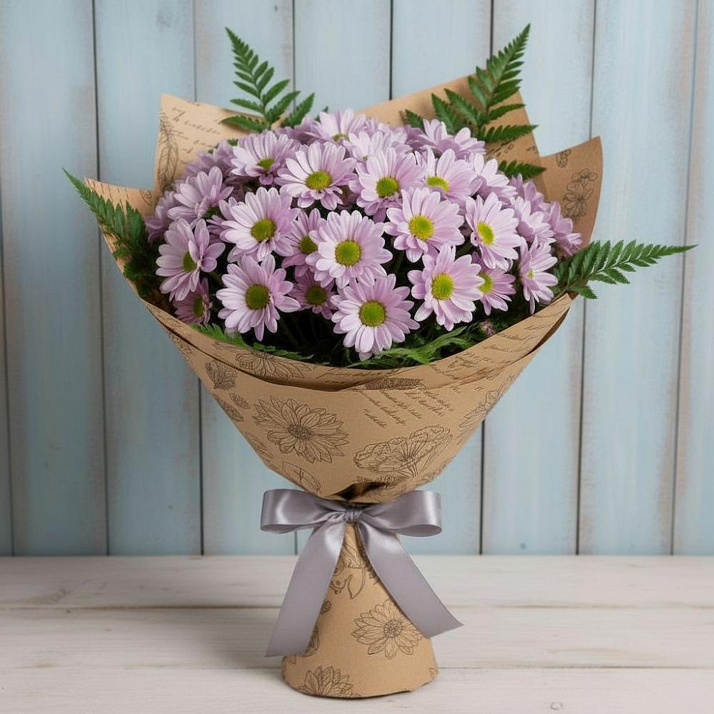 Букет цветов из: Хризантемы в Сертолово