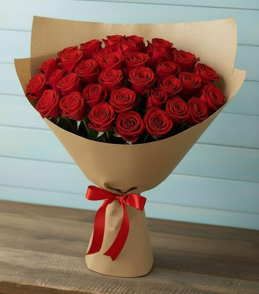 Букет Красные розы Милано в Сертолово
