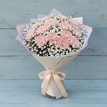 Букет цветов из:  Гвоздики #REPLACE_PRED# Сертолово