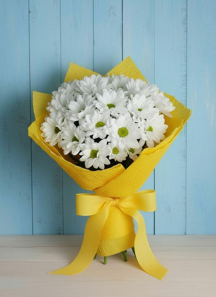 Букет цветов из: Хризантемы в Сертолово