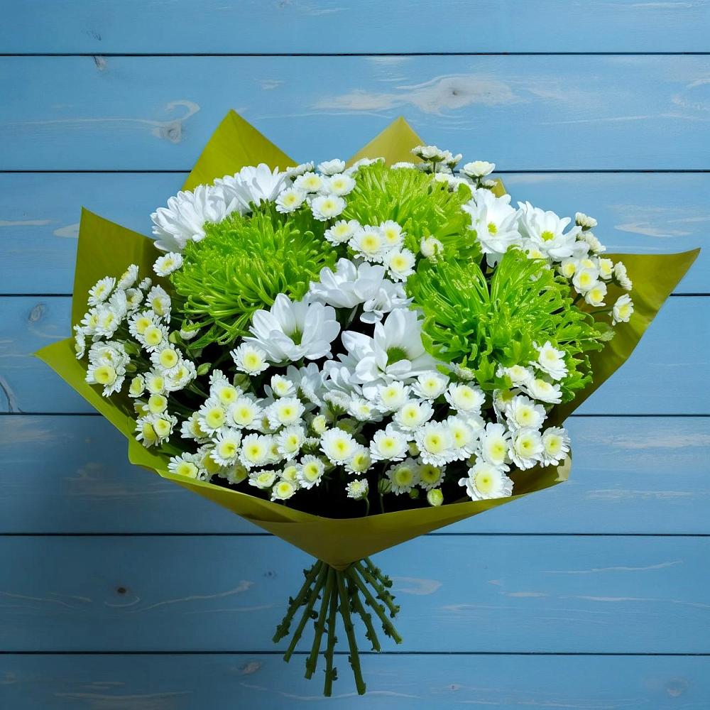 Букет цветов из: Хризантемы в Сертолово