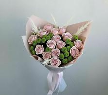 Букет цветов из:  Розы и Хризантемы в Сертолово