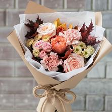 Букет цветов из:  Гвоздики, Хризантемы и Розы #REPLACE_PRED# Сертолово