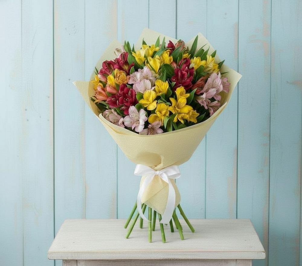 Букет цветов из: Альстромерии в Сертолово
